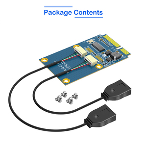 Thẻ mở rộng <span class=keywords><strong>Mini</strong></span> <span class=keywords><strong>PCI</strong></span>-<span class=keywords><strong>e</strong></span> USB 2.0 52 chân nửa/kích thước đầy đủ cho máy tính xách tay và máy tính để bàn 480Mbps - Product Image 6