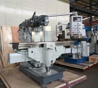Machine à fraiser universelle robuste HOSTON X5750A, machine à fraiser industrielle à tête pivotante pour le métal, à vendre