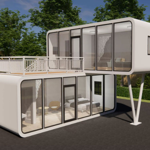 Casa Cápsula Espacial Inteligente de Lujo con Certificación CE, 100% Llave en Mano, Módulo Prefabricado de Lujo, Casa Móvil para Resort, Glamping y <span class=keywords><strong>Hotel</strong></span> - Product Image 5