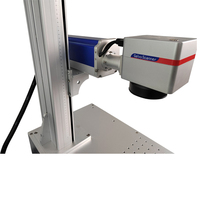 Machine de marquage laser à fibre de bureau mini haute précision 10W-100W Max Technoape Source refroidie par air EZCAD pour gravure sur métal