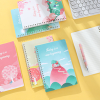 Fabricant A5 spirale couverture rigide Anime carnet de notes couverture de papier journal bloc-notes pour école bureau enfants filles étudiants