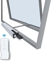 Motor Eléctrico Inteligente para Ventanas con Cadena, Abreventanas WiFi, Motor para Tragaluces y Toldos, Control por App para Hogar Inteligente