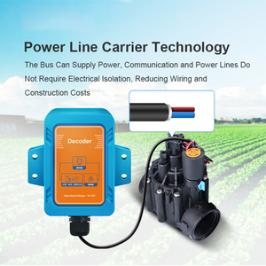 Decodificador con cable a prueba de agua, Kit de Control de válvula de pulso, herramienta agrícola para <span class=keywords><strong>riego</strong></span> de invernadero y campo - Product Image 3
