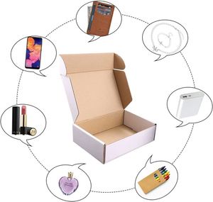 Cajas de Envío de 7 x 5 x 2 Pulgadas Resistentes a Impactos con Etiqueta de Sellado de Alta Calidad. Ideales para Empaquetado de Comercio Electrónico - Product Image 4