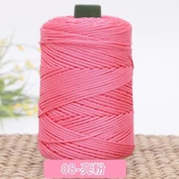 Dimuni High Quality 3mm 220g PP Style Polypropylene Yarn Dyed for Hand Knitting