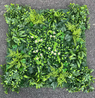 Panneau mural végétal artificiel, fausse herbe verte, protection UV, faux fond de haie pour mariage, fête, décoration de jardin et maison