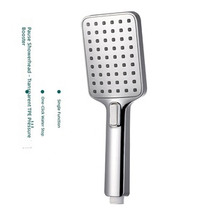 Pommeau de douche carré avec interrupteur marche/arrêt, haute pression, économie d'eau, remplacement pour camping-car et caravane - Product Image 6