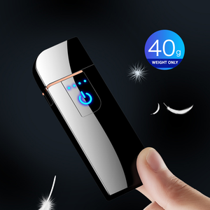Lighter For Lighter 2020 Laiter Custom Logo Lighter Wind-Proof Sublimation Lighter Metal Rechargeable USB Coil Lighter For Christmas Gift