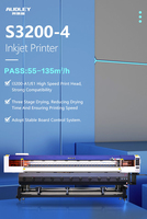 Imprimante à sublimation éco-solvant grand format 3,2 m 4 têtes I3200, machine d'impression intérieure et extérieure, imprimante haute vitesse et de qualité