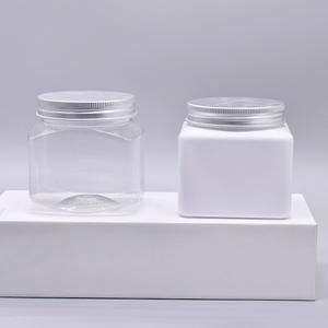 Nuevo Modelo de Botella de <span class=keywords><strong>Spray</strong></span> Cuadrada de Boca Ancha de Plástico PET de 150/250 ml con Tapa de Aluminio para Crema Facial y Limpiador Facial, Color Personalizado - Product Image 4