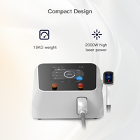 Machine d'épilateur d'épilation au laser à diode portable et de bureau 808nm avec options de refroidissement des semi-conducteurs US/AU/UK