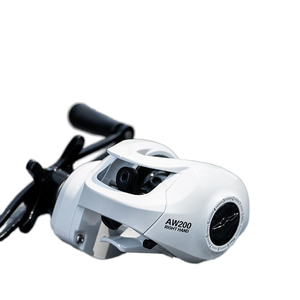 <span class=keywords><strong>Moulinet</strong></span> de pêche à lancer blanc, rapport de transmission 6.3:1, main gauche, corps en plastique et métal durable, pour la pêche en mer, nouveauté - Product Image 6