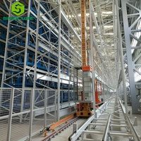 Nuevo Sistema Automatizado de Almacenamiento Vertical (ASRS) para Chapa Metálica y Plástico, con Carro AGV y Láser, para Almacenes y Talleres