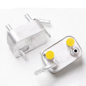 7L6203491D ตัวทำความเย็นน้ำมันเครื่องสำหรับ VW Touareg 7L 02 06 <span class=keywords><strong>Q7</strong></span> 30 V6 60 <span class=keywords><strong>V12</strong></span> <span class=keywords><strong>TDI</strong></span> - Product Image 1