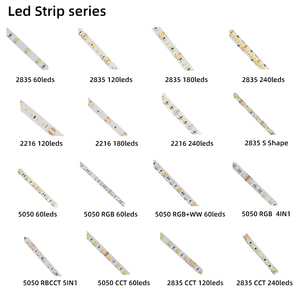 Bande lumineuse à LED OEM ODM SMD 2835 RGB 120 LED <span class=keywords><strong>Dream</strong></span> Color 5mm <span class=keywords><strong>10</strong></span> <span class=keywords><strong>W</strong></span>/M 12/24V Tension d'entrée Bande lumineuse en cuivre - Product Image 5