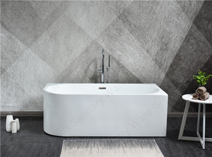 Frap — baignoire en acrylique autoportante, élégante, pour salle de bain, taille personnalisée - Product Image 2