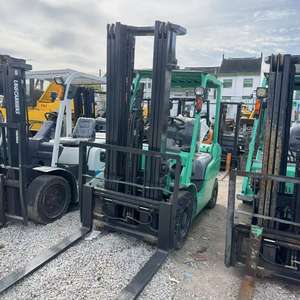 Venta caliente barato usado Mitsubishi carretilla elevadora diésel FD50 5 toneladas Japón importado pintura Original de alta calidad Shanghai - Product Image 5