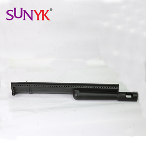 Brûleur <span class=keywords><strong>de</strong></span> barbecue en fonte noire Sunyk B012A, brûleur à <span class=keywords><strong>tuyau</strong></span> droit avec buse en laiton pour barbecue au gaz - Product Image 4