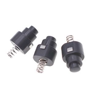 1011-A, 13,8*11 мм, герметичный переключатель без блокировки, переключатель сброса фонарика с круглой кнопкой плунжера и пружинным клеммом - Product Image 6