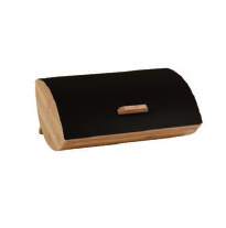 Caja de Pan de Bambú con Recipiente Metálico Hermético para Almacenamiento, Organizador de Alimentos para la Encimera de la Cocina, Contenedor con Tapa de Bambú, Venta al Por Mayor - Product Image 2