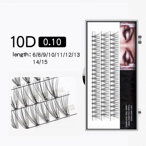 10 paires de faux cils greffés, doux et confortables, cils multicouches, vente en gros - Product Image 2