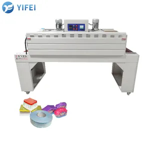 BS5530 Automatic Desktop Durable Small Plastic PVC/POF Thermal Hot Heat Shrink Tunnel Sleeve Film Wrapping Packaging Machine