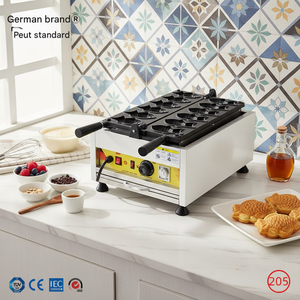 Machine à gaufres coniques professionnelle pour glacier et salon de crème glacée - Product Image 1