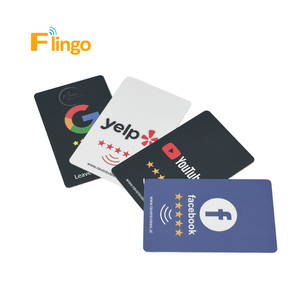 Đen/Trắng xem xét chúng tôi trên <span class=keywords><strong>Google</strong></span> trống NFC cards13.56mhz tùy chỉnh không thấm nước NFC <span class=keywords><strong>Google</strong></span> xem xét hát thẻ cho khách sạn - Product Image 1