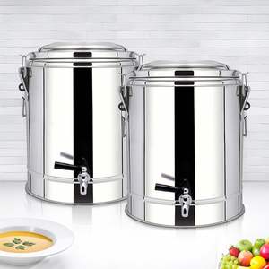 หม้อสแตนเลส DB ขนาด 35 ลิตร พร้อมฝาแก้วและก๊อกสำหรับจ่ายเครื่องดื่มร้อนเย็น - Product Image 6