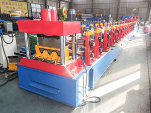 Hàng rào bài bảo vệ bảng điều khiển cuộn tạo thành máy Đường cao tốc hộ Lan tôn sóng tai nạn hàng rào W chùm làm máy móc - Product Image 3