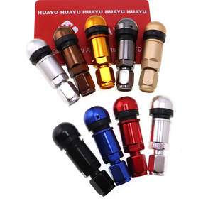 Bouchons d'air universels pour <span class=keywords><strong>valve</strong></span> de pneu de voiture en alliage d'aluminium antidéflagrant <span class=keywords><strong>Tubeless</strong></span> Race Valves <span class=keywords><strong>Auto</strong></span> Modified Accessories - Product Image 2
