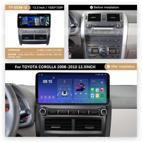 Autoradio sans fil AIJIA CarPlay Android Auto pour TOYOTA COROLLA 2008-2010 Système multimédia 4G WiFi BT GPS Navigation