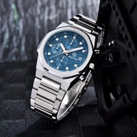 Nouvelles montres pour hommes BENYAR, montres-bracelets à quartz de luxe, chronographe pour homme, acier inoxydable, étanche, boîte cadeau 5216