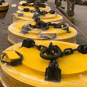 Crane and Excavator Lifting <strong>Electromagnet</strong> <strong>220v</strong> Adjustable Magnet Lifter Steel Plate Lifting <strong>Electromagnet</strong> - Product Image 4