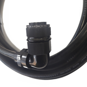 F06B-0001-K008 # สายไฟมอเตอร์ L-6M FANUC ความยาว 6 เมตร หัวงอ อะไหล่ PLC - Product Image 4
