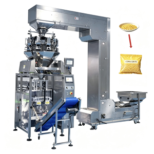 Machine d'emballage verticale entièrement automatique pour sachets de sel, avec remplissage et scellage, pour la vente et l'emballage - Product Image 1