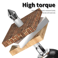 Lot de 6 embouts magnétiques antidérapants à tête cruciforme pour tournevis électrique domestique - Embouts de perceuse manuelle haute dureté pour tournevis électriques