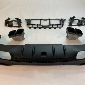 Difusor Trasero GLE63 AMG con Puntas de Escape Deportivas para Mercedes Benz <span class=keywords><strong>GLE</strong></span> W167 2020-2025 Sport, Venta al Por Mayor de Fábrica - Product Image 4