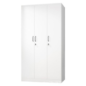 Armario Iyanen Enon YHG 3 de Acero con Puerta Abatible con Cerradura, Armario de Almacenamiento Independiente con Panel Plano para Dormitorio y Uso Doméstico - Product Image 1