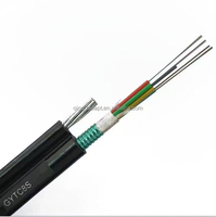 Cable de Fibra Óptica FTTH para Exteriores, 1, 2, 4, 6, 8, 12, 24, 48, 96 Hilos, Blindado, Anti-Roedores, ASU, ADSS, GYFXTBY