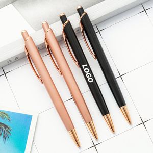 Bolígrafo Metálico con Clic y Logotipo Láser, Bolígrafo Promocional para Estudiantes y Empresas - Product Image 1