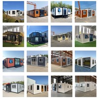 Tenshine – Dernière conception de maison conteneur pliable en acier extensible, moderne, 2-3 chambres, pour usage commercial/resort/bureau, respirante