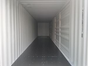 ตู้คอนเทนเนอร์ขนส่งสินค้าขนาด 40'HC แบบ High Cube พร้อมประตูด้านข้างสองบาน ตู้คอนเทนเนอร์ขนส่งสินค้าขนาด 40HC แบบเปิดด้านข้างสำหรับขาย - Product Image 4