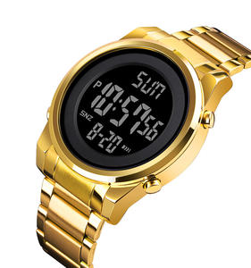 Reloj Deportivo Cronógrafo de Lujo Skmei 1611 <span class=keywords><strong>Nuevo</strong></span> de 2020, Digital, de Acero Inoxidable, Resistente al Agua, con Alarma, Luminoso y Cronómetro - Product Image 3