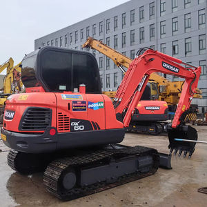 Mini-excavatrice Doosan DX60, excavatrice de petite taille de 6 tonnes, machine de terrassement - Product Image 1
