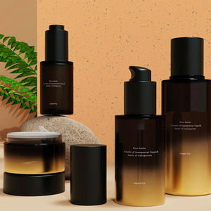 Por encargo 30Ml 50Ml cuidado de la piel botellas nuevo diseño de lujo cara aceite loción botellas cosmético cuidado de la piel suero bomba sin aire botella - Product Image 1