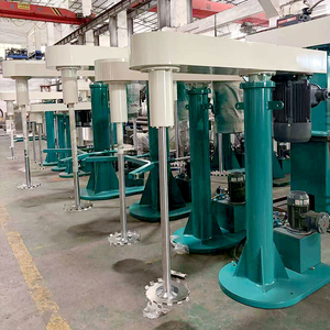 High <b>Speed</b> Chemical Industry Car <b>Paints</b> Disperser Machine with Motor <b>Paint</b> Agitator Mixer for Thinner Mixing - Product Image 5