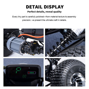 Parfait pour les promenades sur l'herbe, les activités familiales, les balades sur gravier, les excursions dans le sable, l'exploration des montagnes, prix d'usine, livraison à domicile, kart électrique tout-terrain - Product Image 5