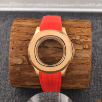 PVD-Beschichtetes 304L/316L Edelstahl-Uhrengehäuse, Klassisches Taucher-Uhrengehäuse mit Silikonarmband OEM Großhandel Maßanfertigung