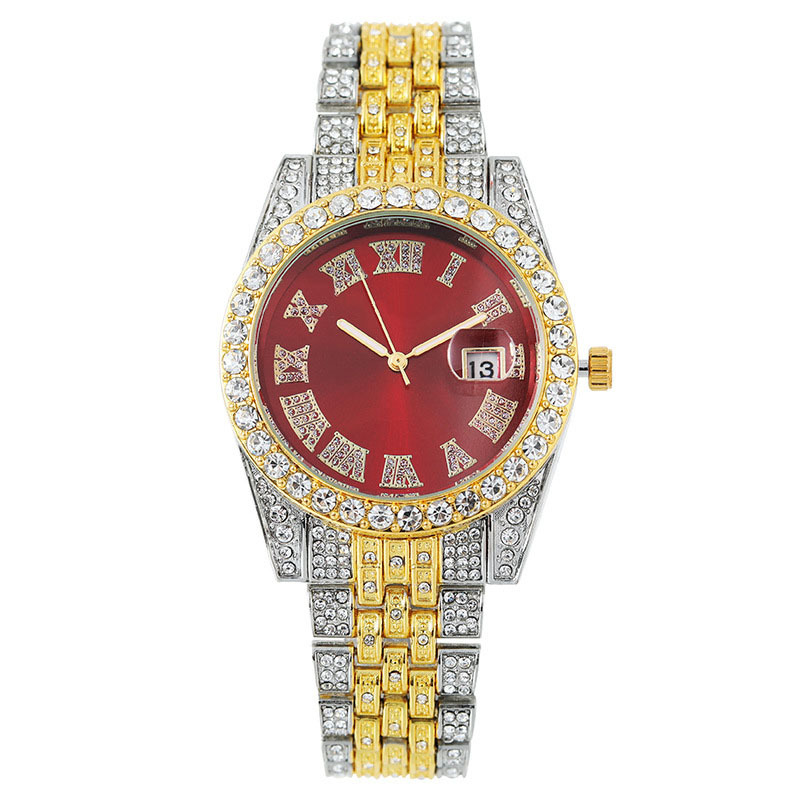 Rosso/argento oro